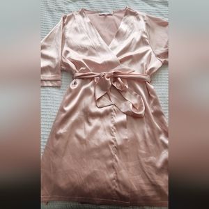 2 for 40$ / Wedding Star Satin Gown Blush